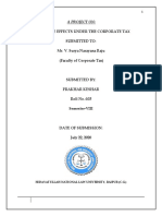 CorpTax - Sem 8 PDF