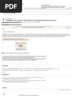 In Transaction VF02 Pop Up For 'PDF Download' Is Not Coming, Clicking On The Print Preview - SAP Q&A