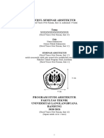 02 - Format Penulisan Laporan Seminar Arsitektur - Halaman Sampul DLL - 10112020