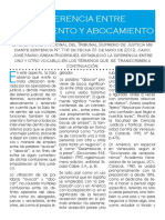 Diferencia Entre Avocamiento y Abocamiento PDF