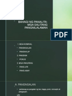 Week 2 - Mga Salitang Pangnilalaman