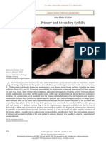 Primary and Secondary Syphilis: Images in Clinical Medicine