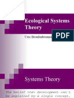Ecological Systems Theory: Urie Bronfenbrenner
