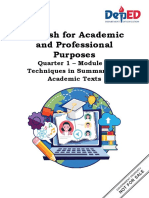 Q1 - English For Academic and Professional Purposes 11 - Module 2 PDF