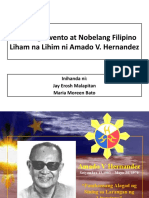 Liham Na Lihim Ni Amado V. Hernandez