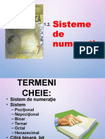 Sisteme de Numerație