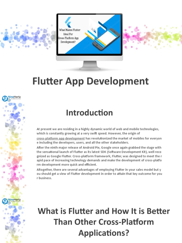 Flutter App Development | PDF | Cross Platform Software | Mobile App
