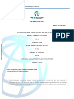 The World Bank: Report No: PAD3030