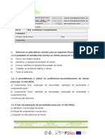 Ufcd: 0632 - Acolhimento e Encaminhamento Formanda/o:: Formador: Soraia Oliveira Data: Classificação