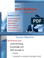 Introduction to Research Methods