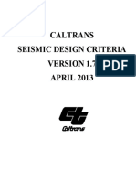 Caltrans Seismic Design Criteria SDC Version 1.7 PDF
