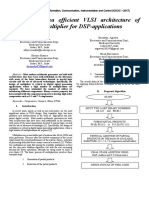 High-Speed, Area Efficient VLSI Architecture of Wallace-Tree Multiplier For DSP-applications