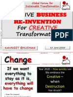 Massive Business Re-Invention For Creative Transformation