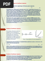 Chapter 20: Analysis of Nonlinear Response