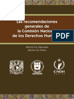 Recomendaciones Generales de La Omision Nacional de Derechos Humanos