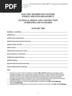 Electrical Distribution Guidelines