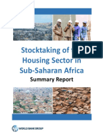 Stocktaking of The Housing Sector in Sub Saharan Africa Summary Report PDF