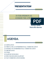 Inter Personal Communication