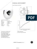 Technical Data Sheet: Brand: Aquaeco Aquaeco Self-Closing Urinal Flush Valve CP