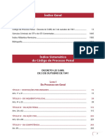 Índice Geral: DECRETO-LEI 3.689, de 3 de Outubro de 1941