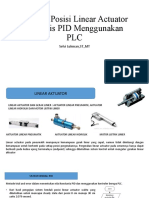 Mekatroniika Kendali Posisi Linear Actuator Berbasis PID Menggunakan PLC