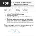 College of Computing and Information Sciences: Mid-Term Assessment Fall 2020 Semester