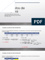 Elementos de Máquina - Seleção de Rolamentos de Esfera