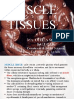 Muscle Tissues: Mrs. Ofelia Solano Saludar
