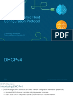 DHCP: Dynamic Host Configuration Protocol: CCNA Routing and Switching Routing and Switching Essentials v6.0