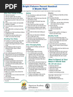 Tummy Time Tip Sheet | PDF | Occupational Therapy | Health Care