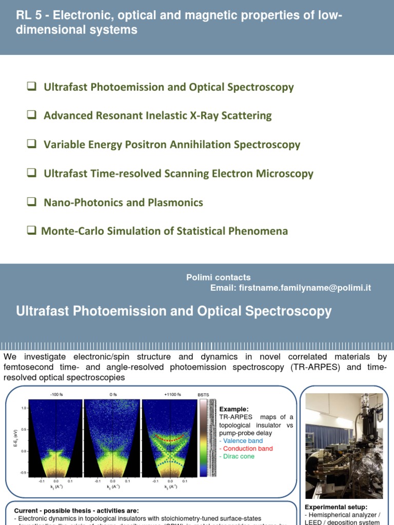 Ultrafast Dynamics in Quantum Materials | PDF | Spectroscopy | Electron