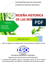 G4 Reseña Histórica Normas ISO