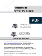 Welcome To University of The People!