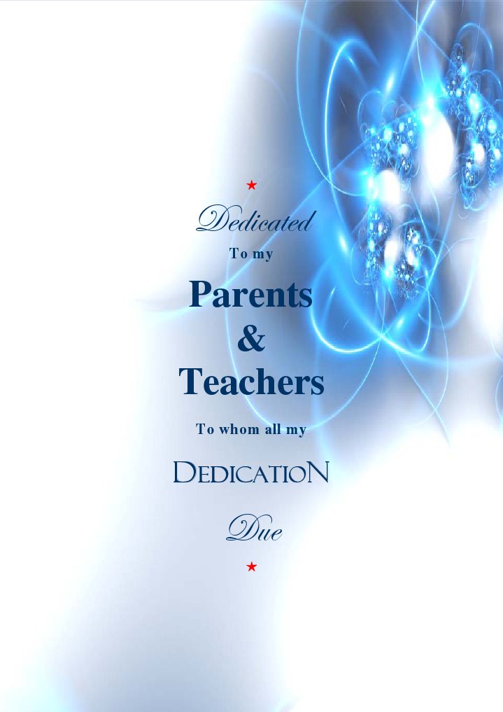 Dedication | PDF