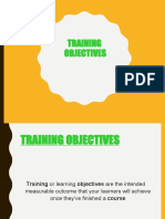 Training Objective