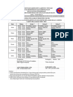 Jadwal KBM