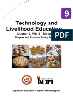 Technology and Livelihood Education: Quarter 2, Wk. 9 - Module 7