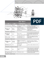 Kids' Web 4: Unit Topic Language Focus Vocabulary