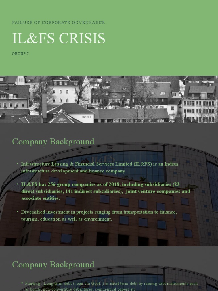 Il&Fs Crisis: Failure of Corporate Governance | PDF | Corporations ...
