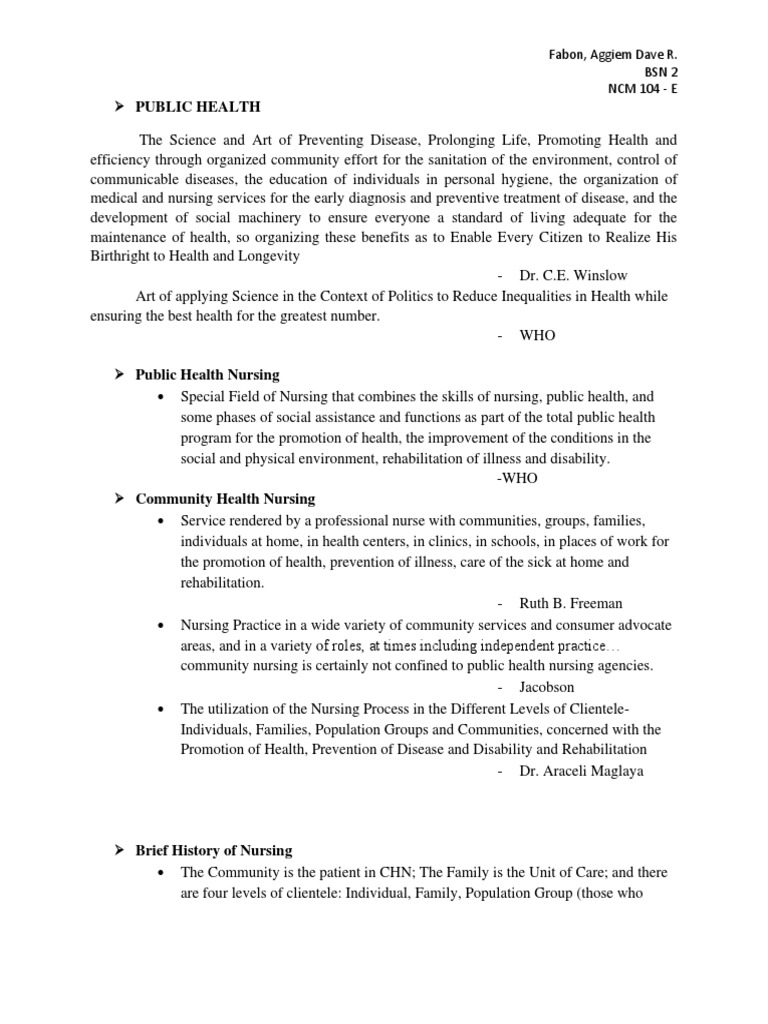 Module 1 Pdf Nursing Health Professional