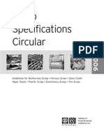 Isri Scrap Specifications Circular 2006 PDF