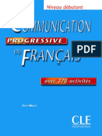 Communication Progressive FR - Débutant-coperta
