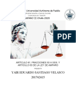 Causales de improcedencia y sobreseimiento en juicio de amparo (Art. 61 y 63