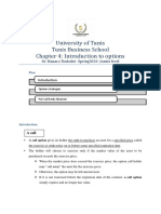 Chap4introduction To Options With Exercises (M.Toukabri Course) PDF