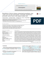 13remediation of Nitrate-Nitrogen Contaminated Groundwater Using 2018