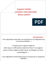 Support Atelier Négo Internationale Mme Laoufi 2020 PDF