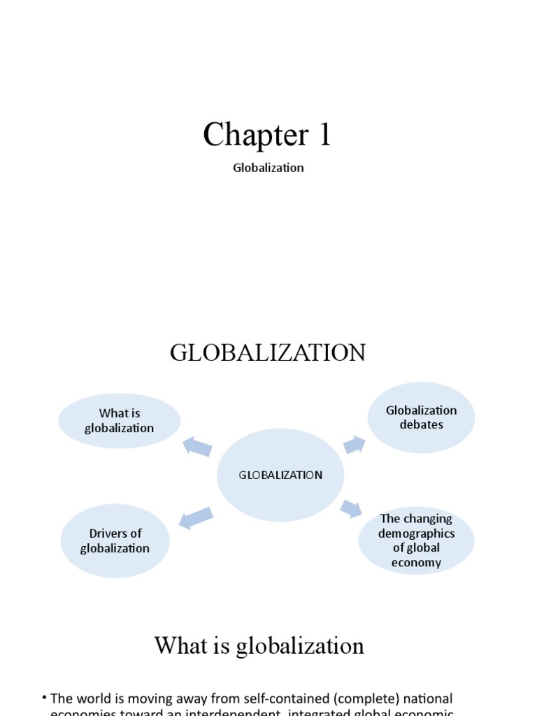 Chapter 1 Pbs3233 | PDF | Globalization | Trade