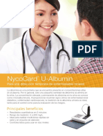NycoCard U-Albumin Brochure Electronic LATAM Spanish