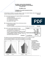 2011 - Geografie - Etapa Judeteana - Subiecte - Clasa A X-A - 1