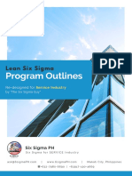 Six Sigma PH - Program Outlines